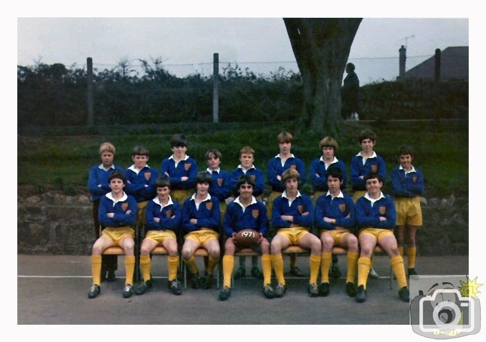 Lescudjack School Rugby Team 1971