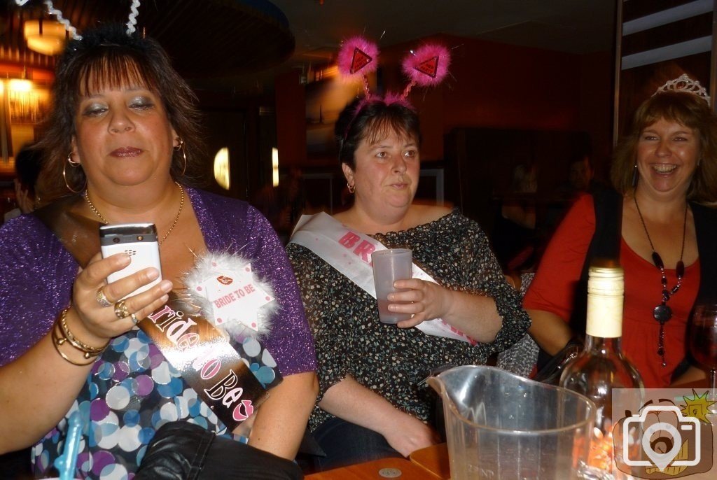 Lindy's Hen Party night out in Penzance