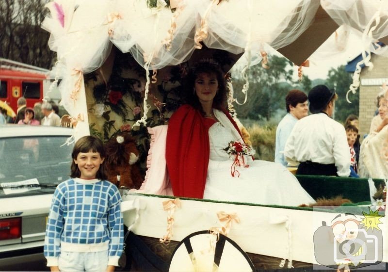 Lions Carnival Queen, Penzance Carnival, 31 Aug., 1987