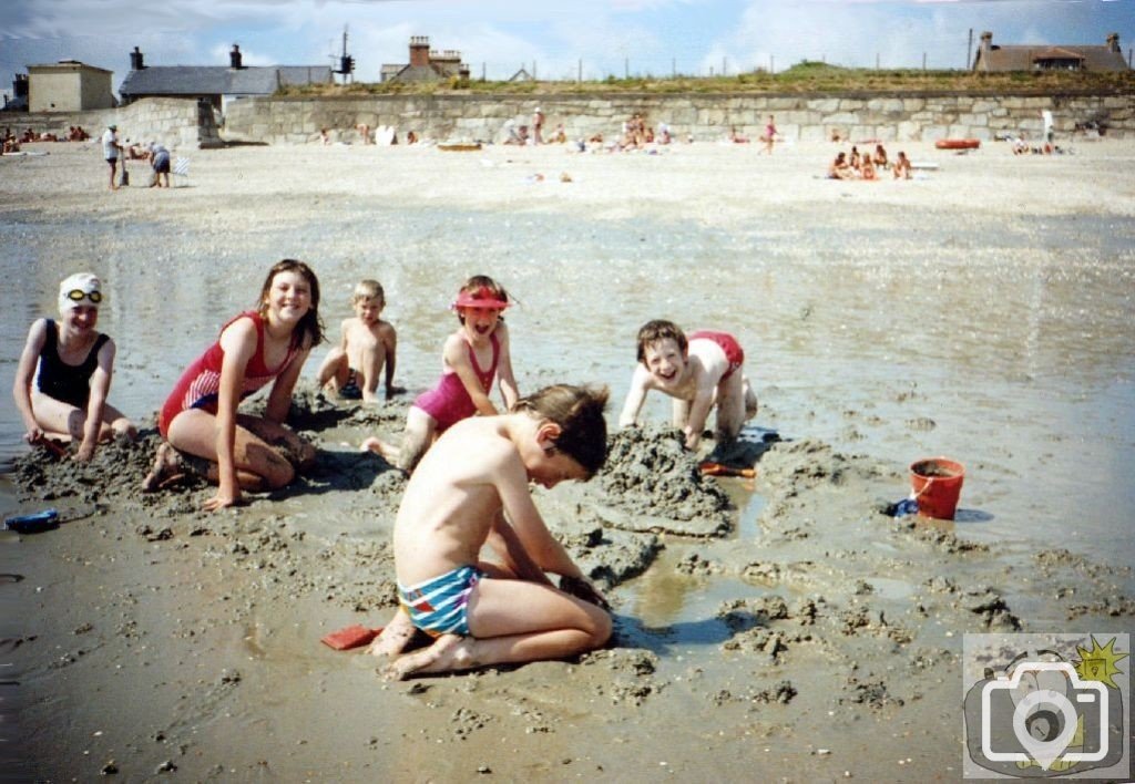 Long Rock c. Summer 1988 - Childhood bliss!