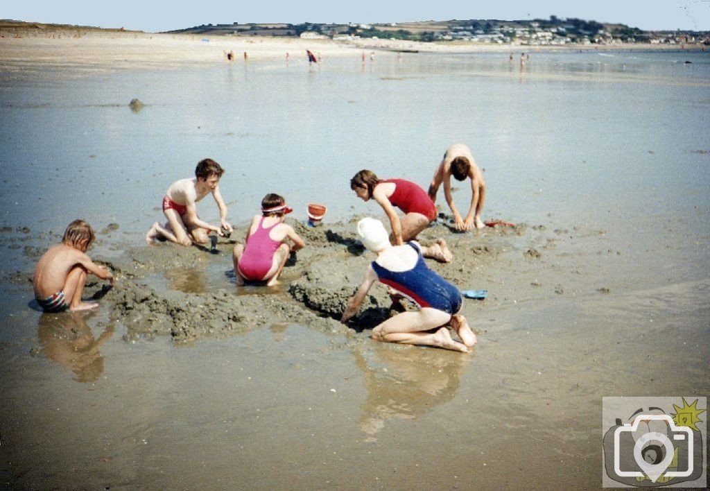 Long Rock c. Summer 1988 - Childhood bliss!