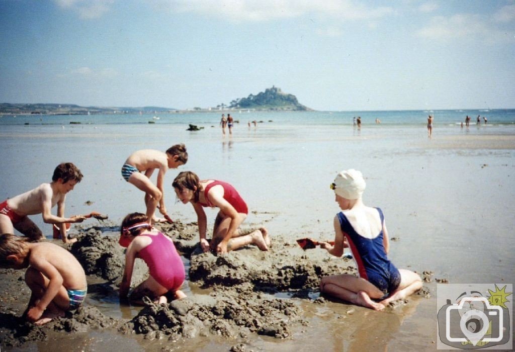 Long Rock c. Summer 1988 - Childhood bliss!