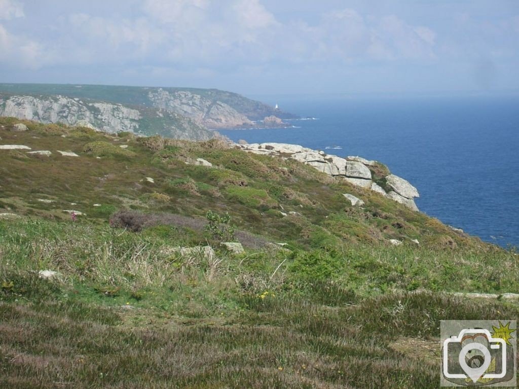 Looking back to Tater Du Lighthouse