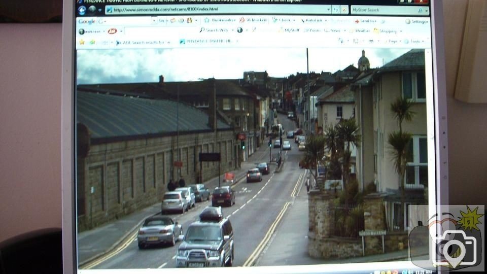 looking in on Penzance