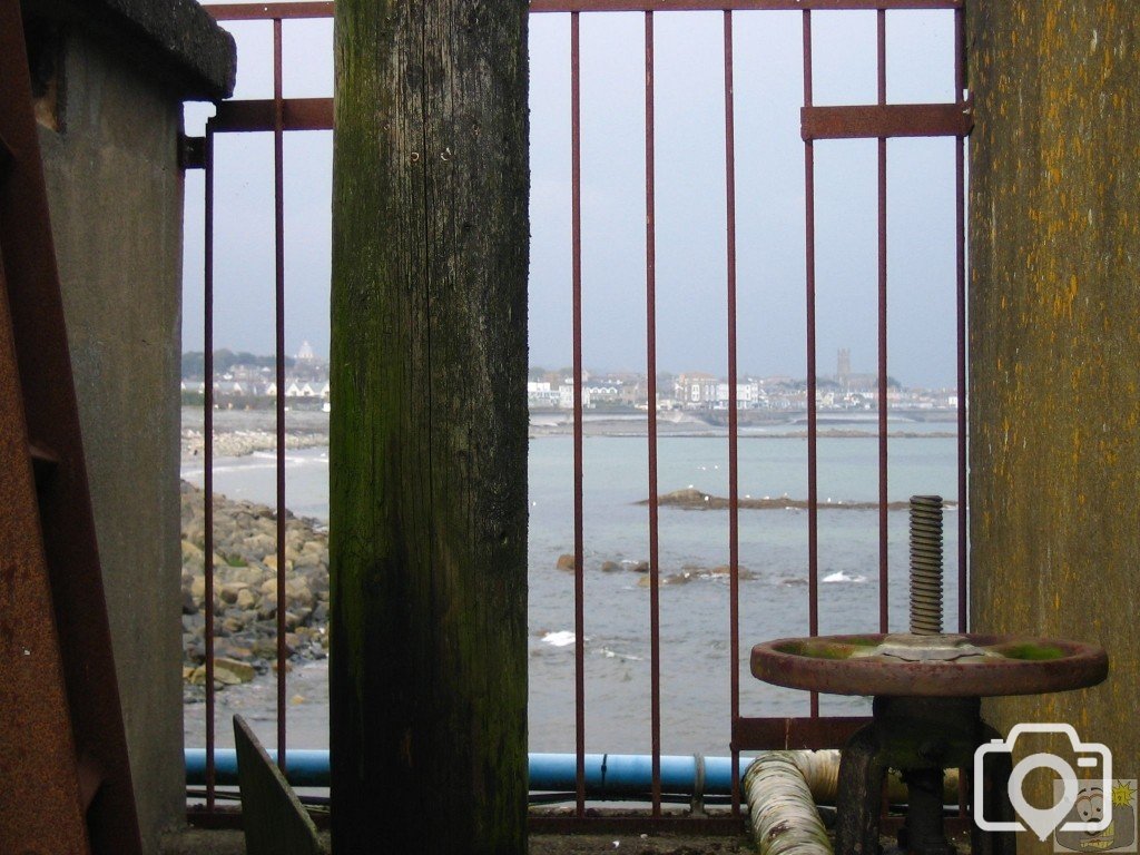 Looking towards Penzance from the North Pier.