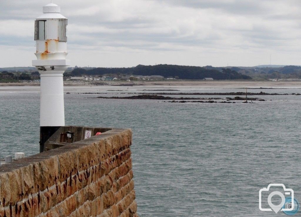 Low tide. Mount's Bay. Picture Penzance archives