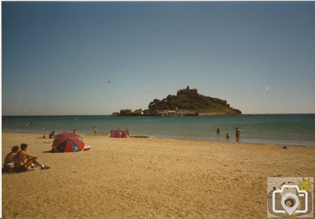 Marazion Beach and St. Michael's Mount