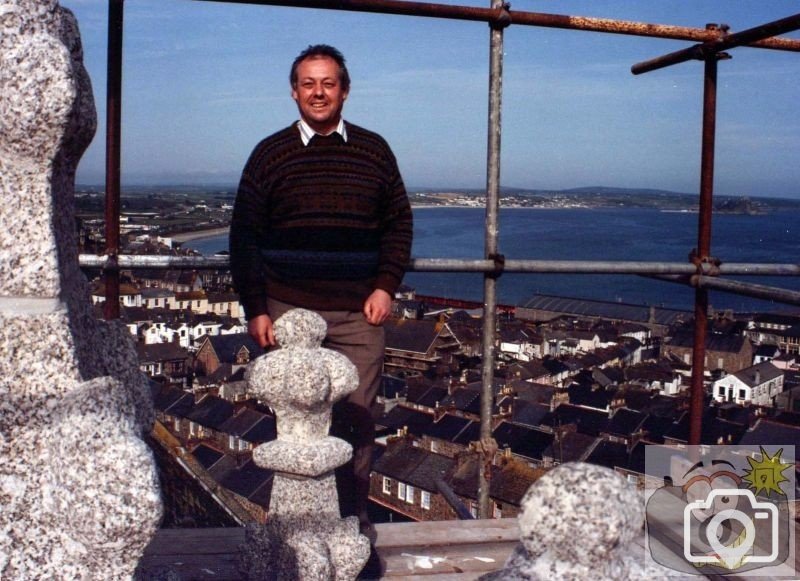 Me among the pinnacles of the Church