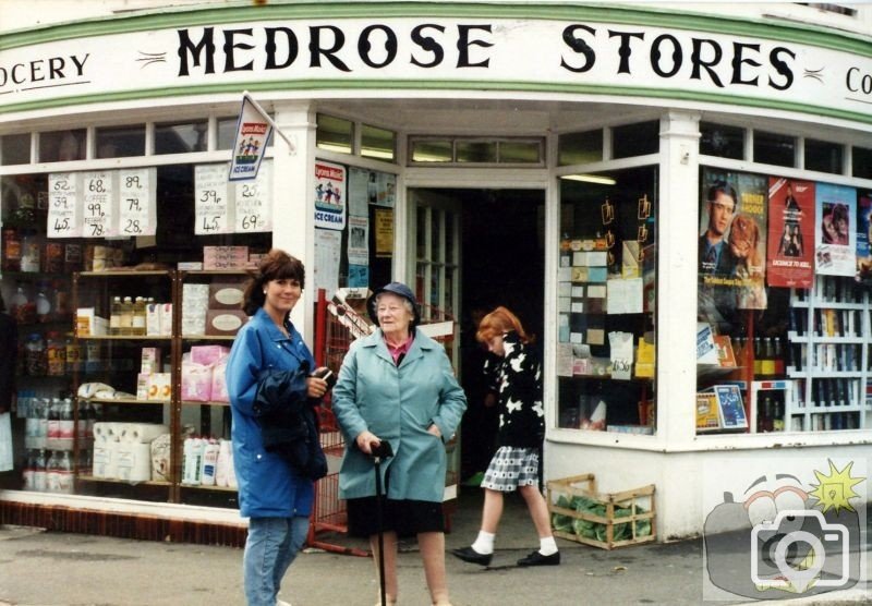 Medrose Stores - Corner shop near the RC Church, 1990