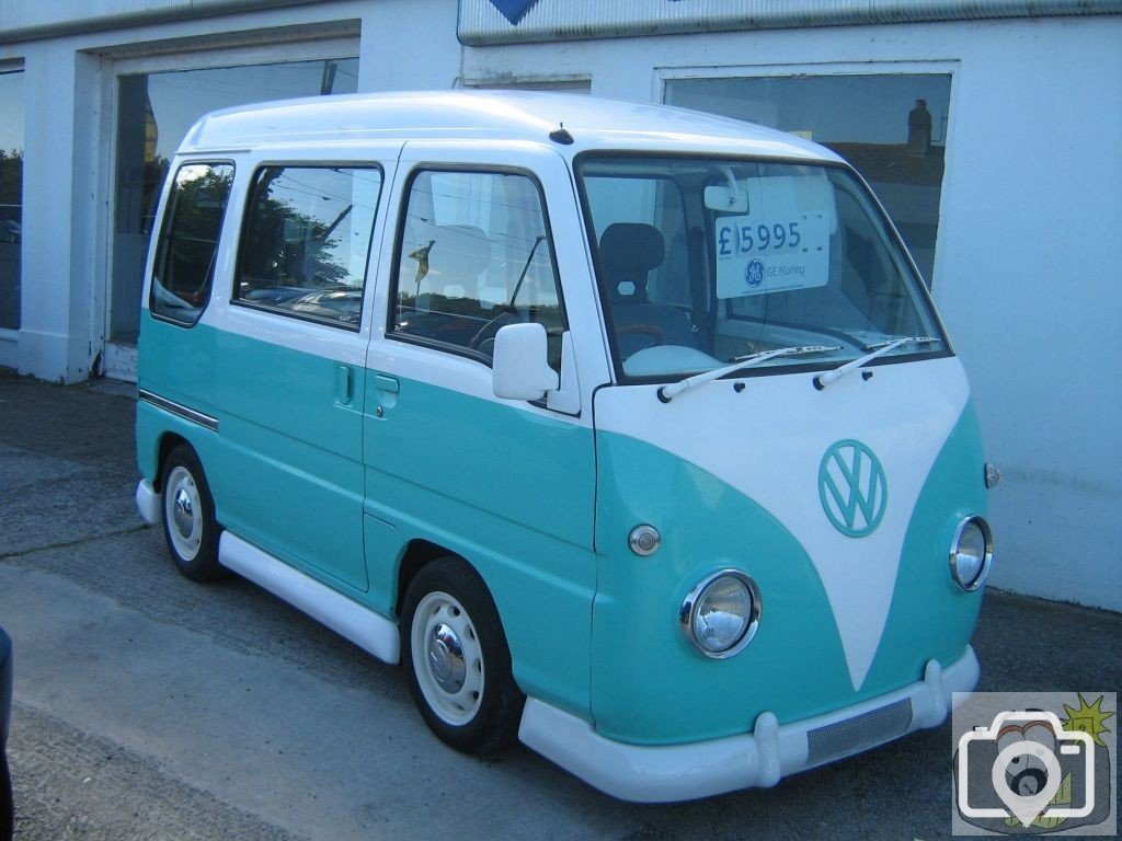 mini VW camper van