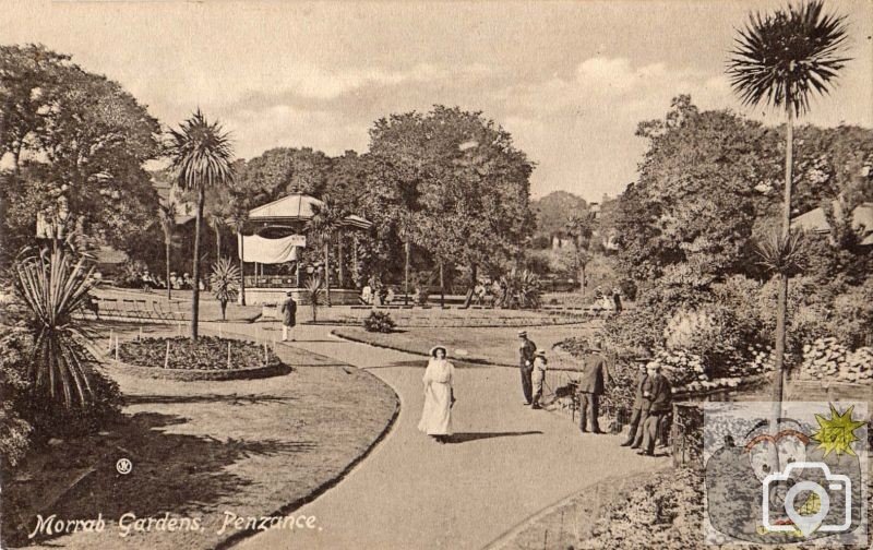 Morrab Gardens and Bandstand