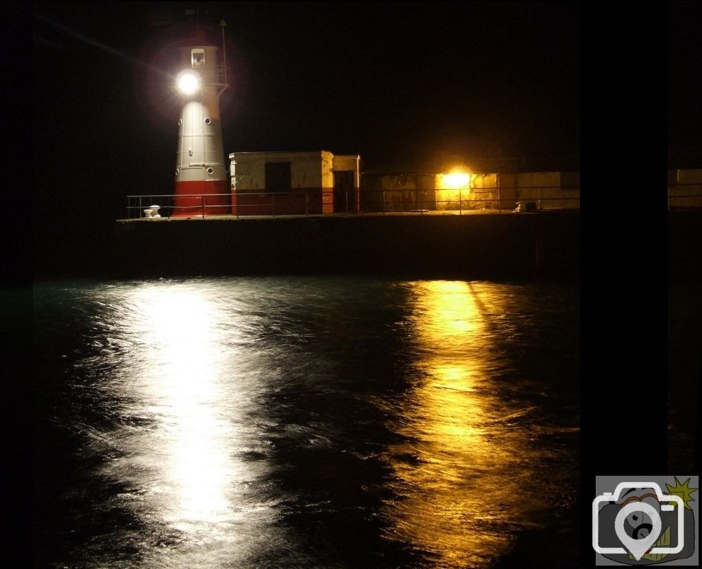 Newlyn at Night - 2