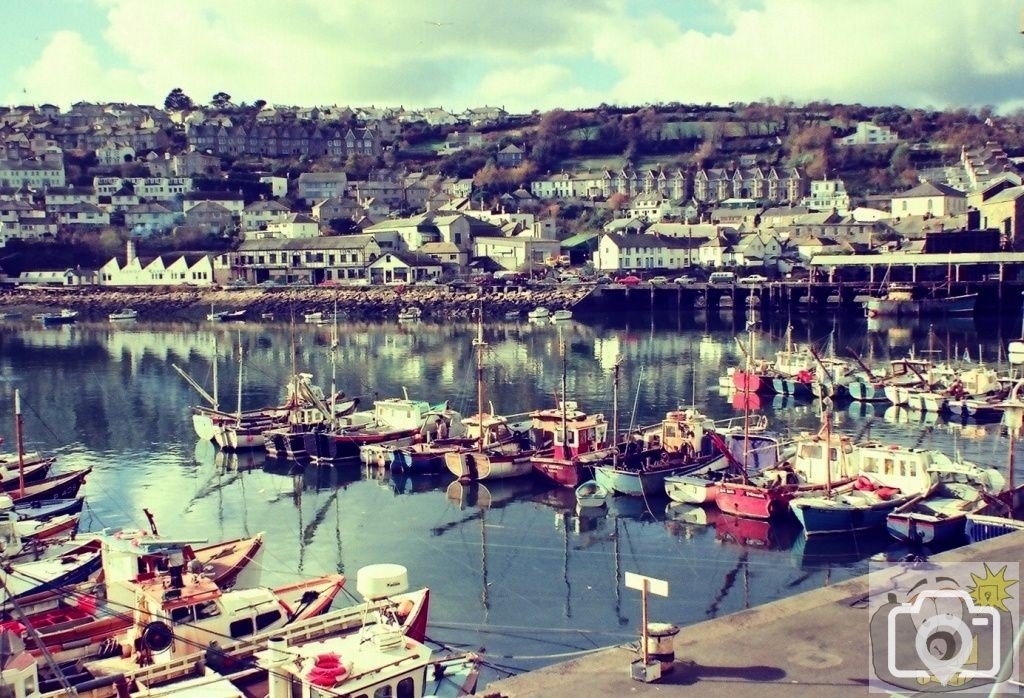 Newlyn Harbour 1972