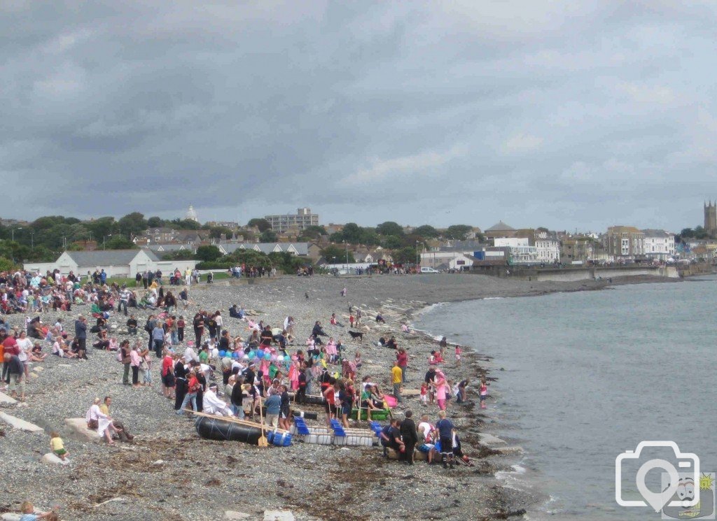 Newlyn raft race