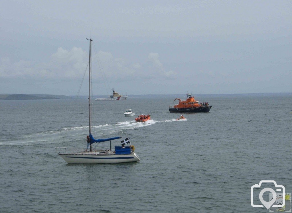 Newlyn raft race