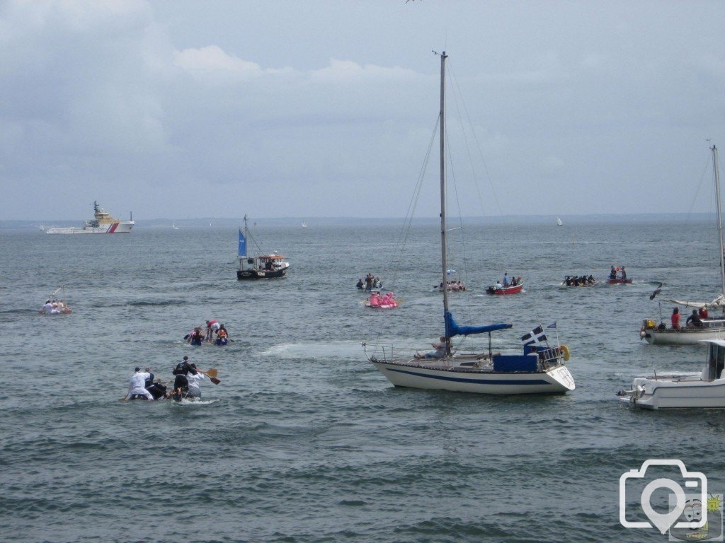 Newlyn raft race