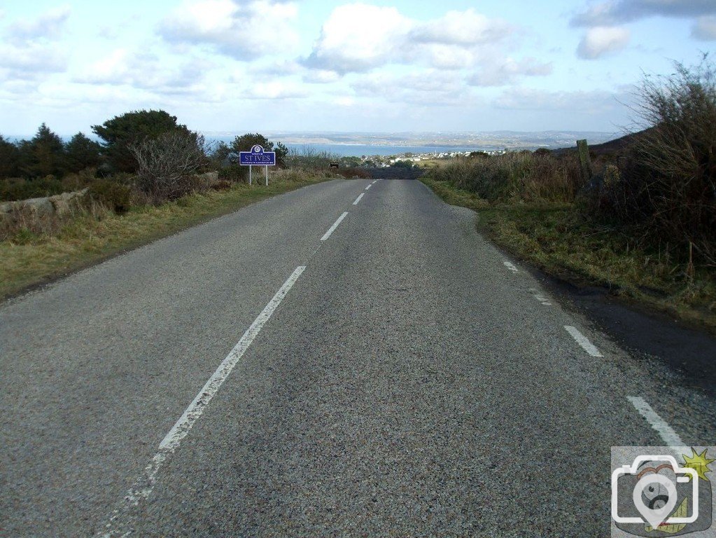 Onward to Rosewall Hill from Giew Mine -10Mar2010