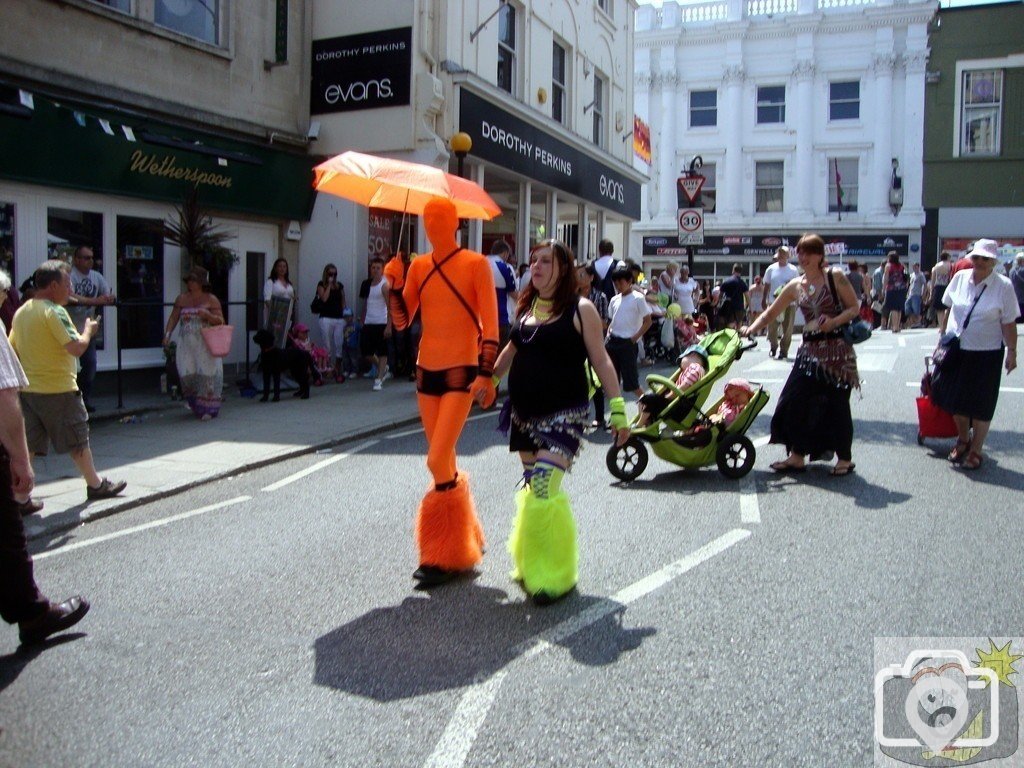 Orange Man - Mazey Day 2010