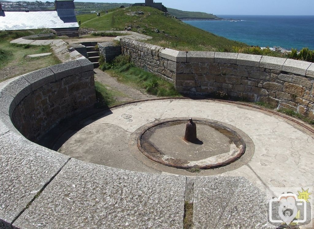 Palmerston gun emplacement, St Ives