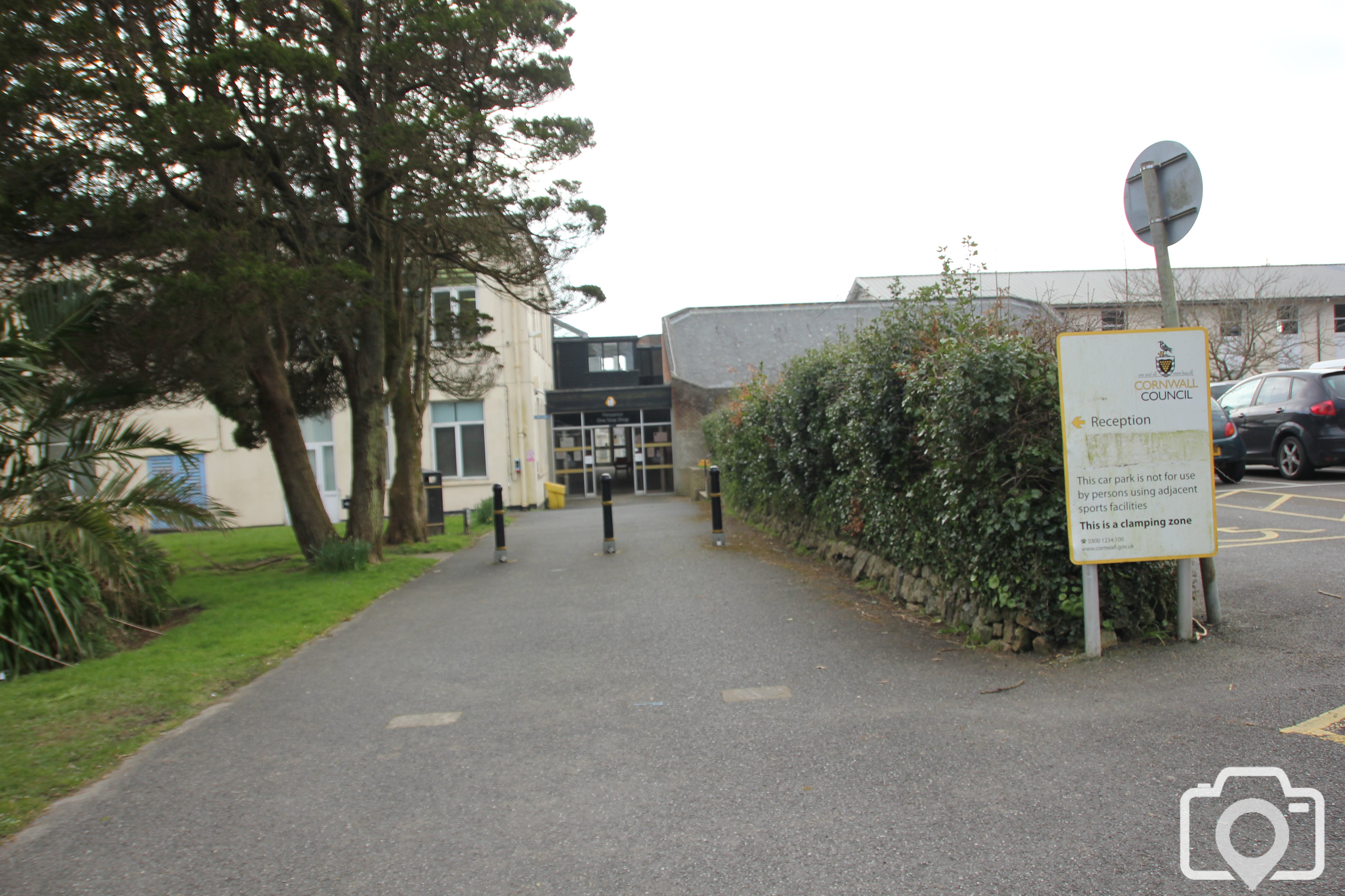 Penwith District Council Main Entrance