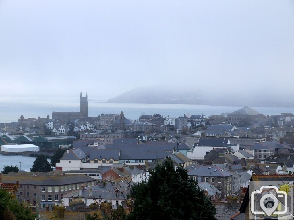 Penzance in the mists