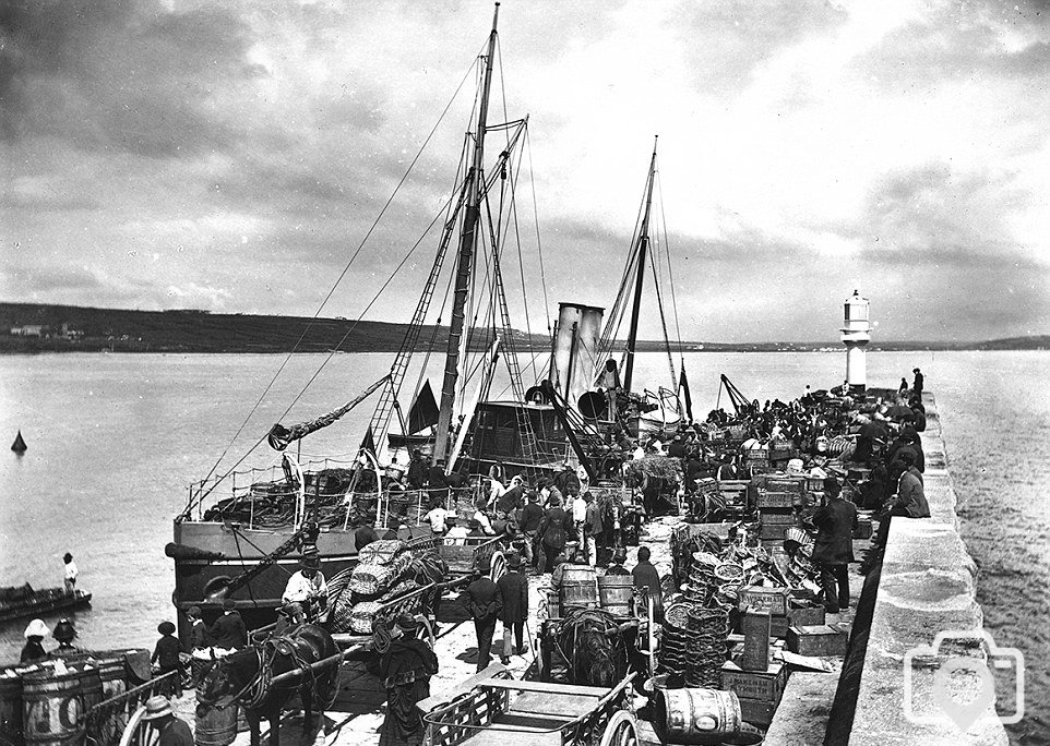 Penzance pier 1900's
