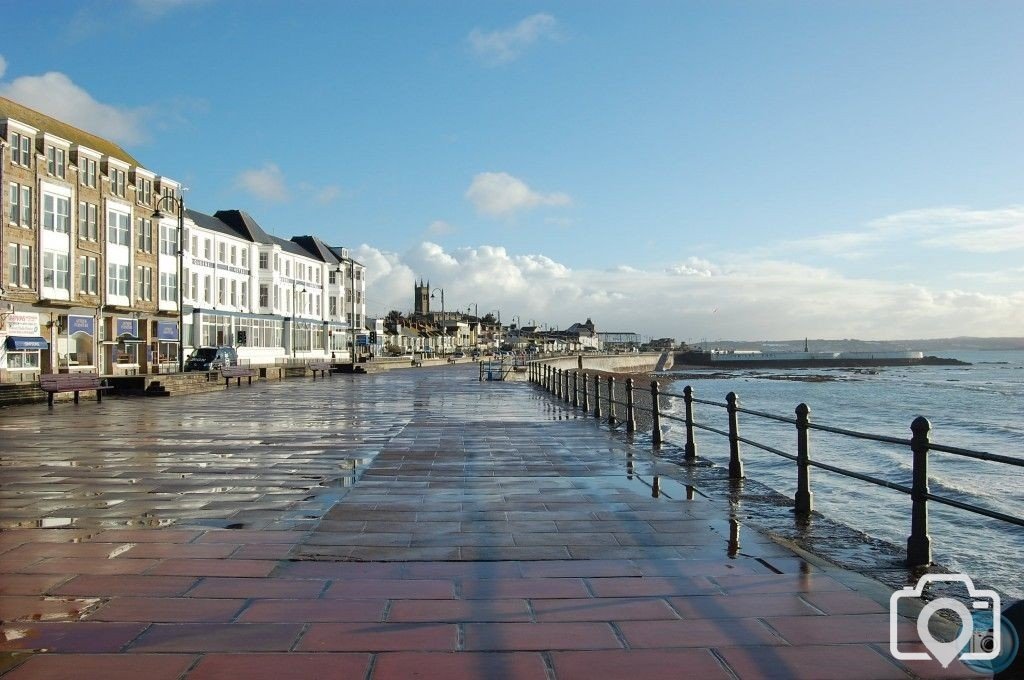 Penzance promenade