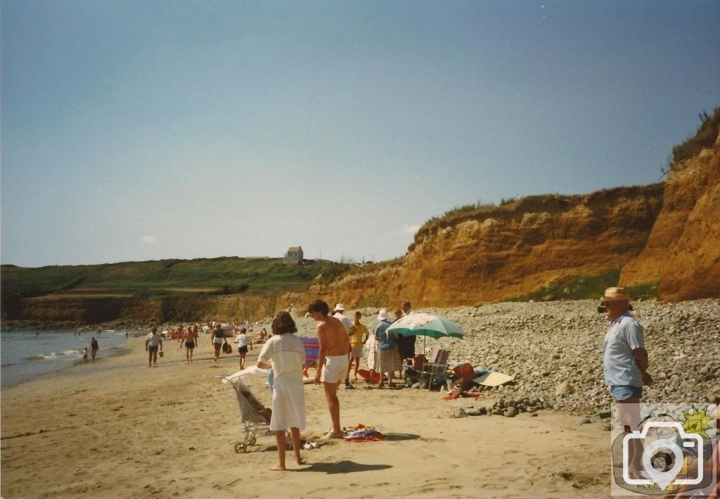 Perranuthnoe beach 1989