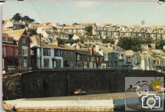 Photo taken form the old quay towards my house next to the smugglers hotel,