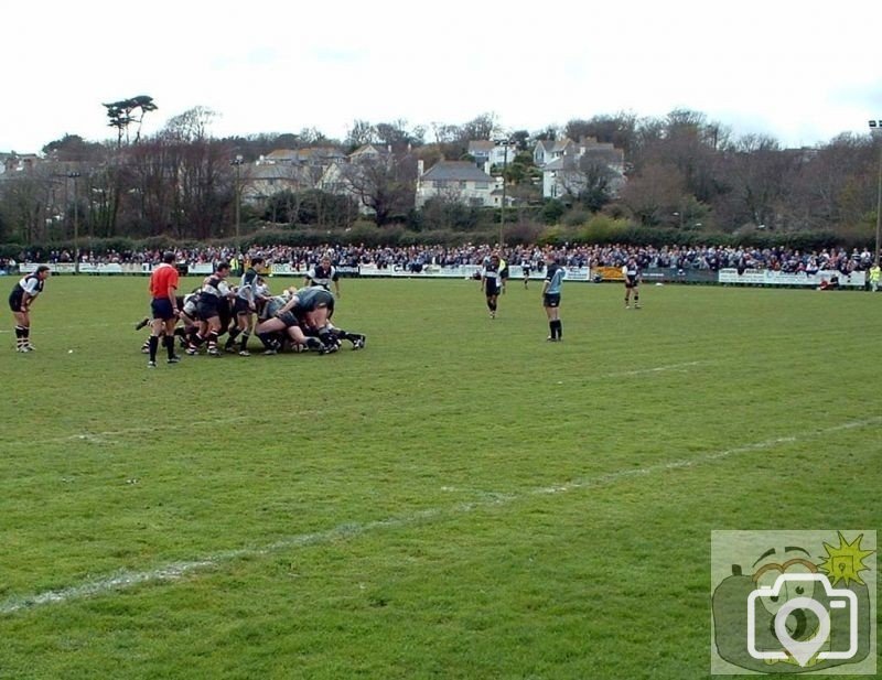 Pirates v Exeter at the Mennaye, April 2004