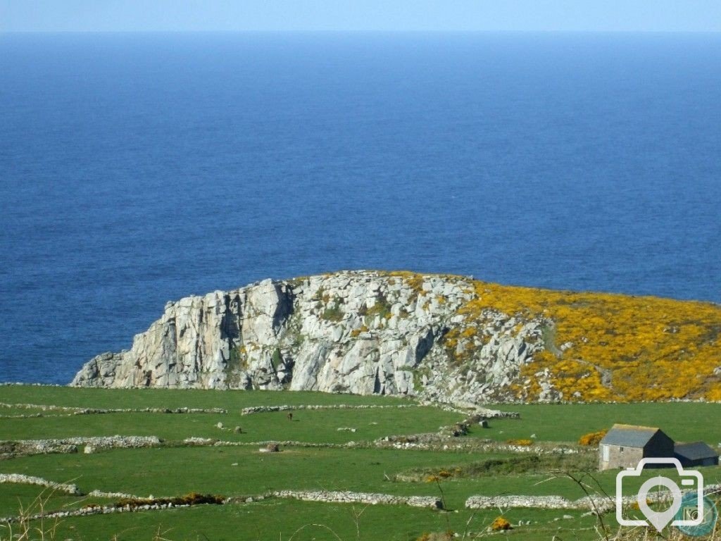 Porthmeor Head From Watchcroft and area - 12th April, 2011