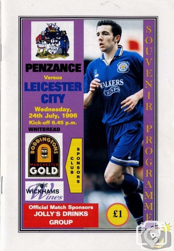 Programme of first Leicester v Penzance Magpie meeting, 1997