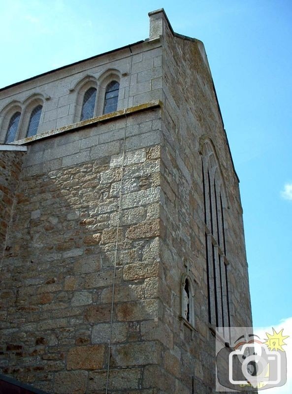 Rear view of the R.C. Church that looks towards St Mary's Street