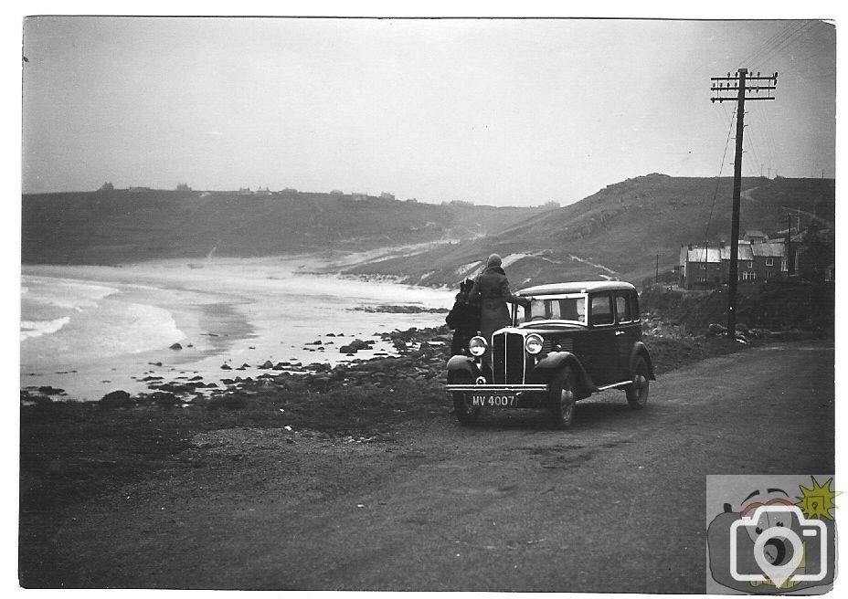 Sennen beach around 1930