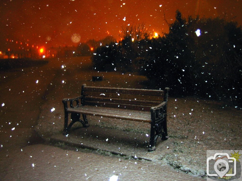 Snow Bench