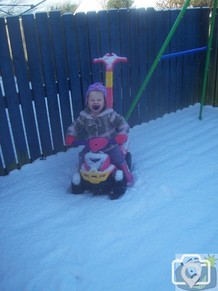 Snow in Goldsithney