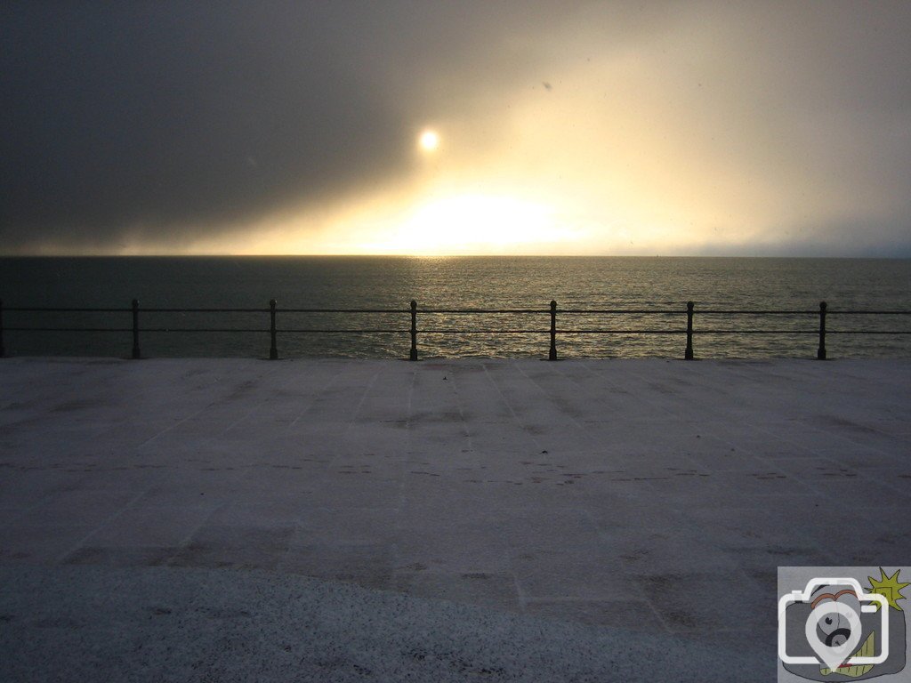 Snow on the Prom