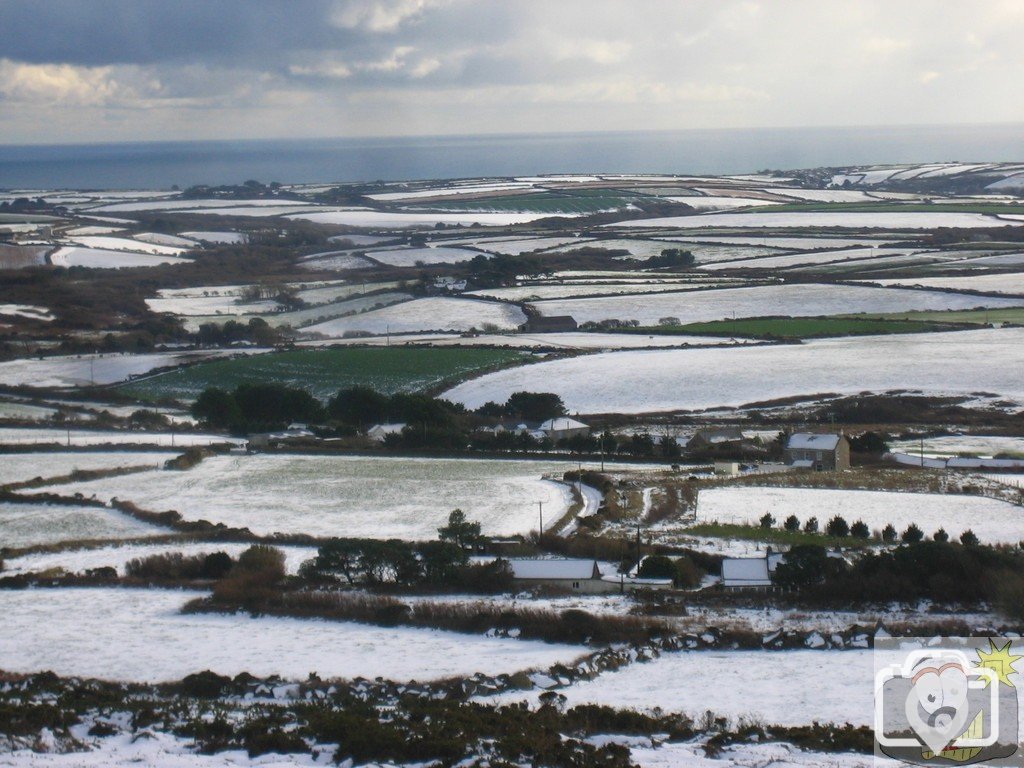 Snowy Chapel Carn Brea