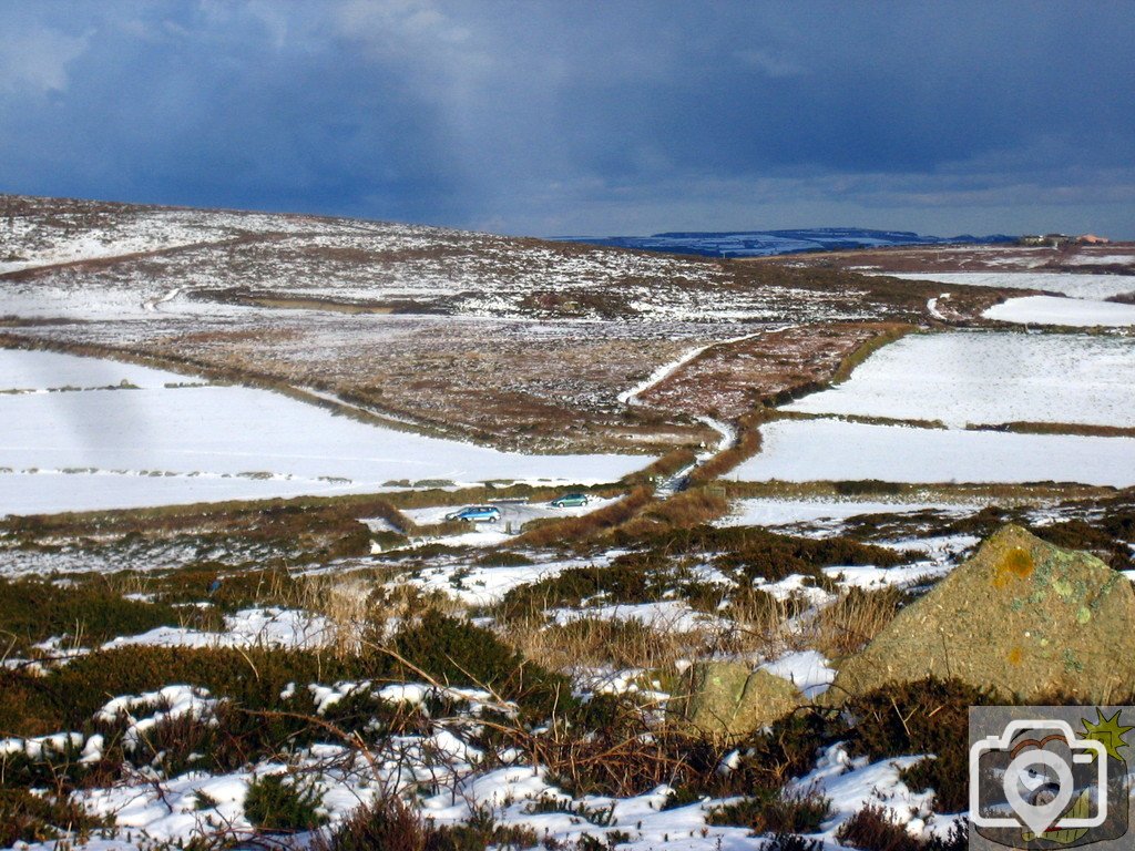 Snowy Chapel Carn Brea