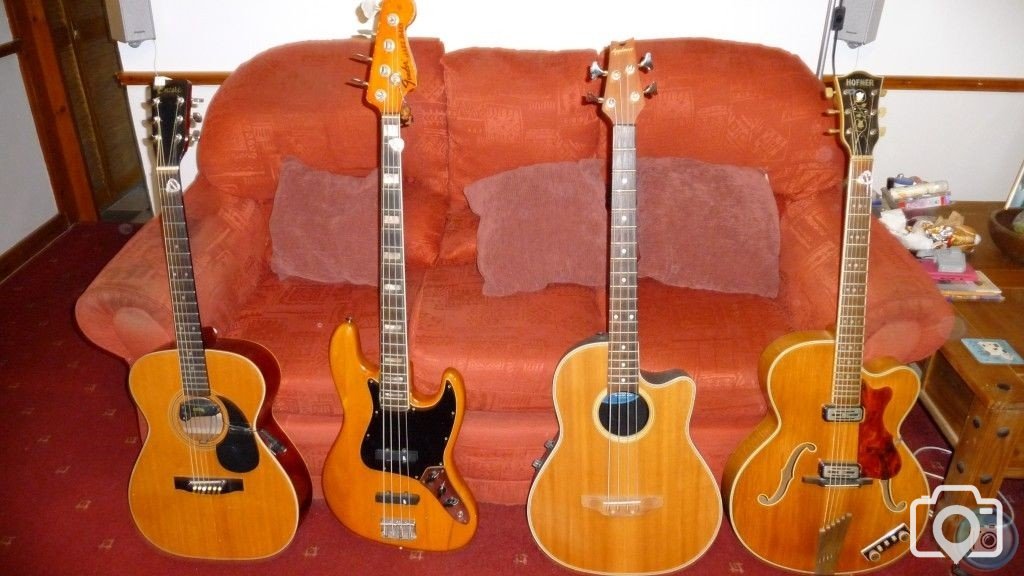 Some of my guitars.