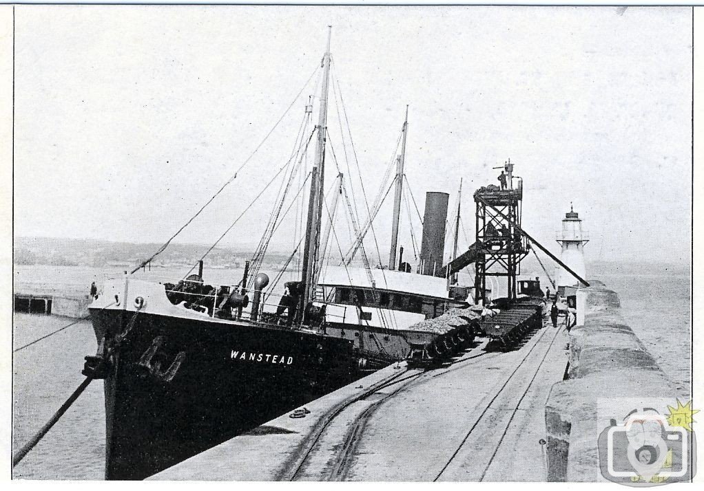 SS Wanstead at Newlyn