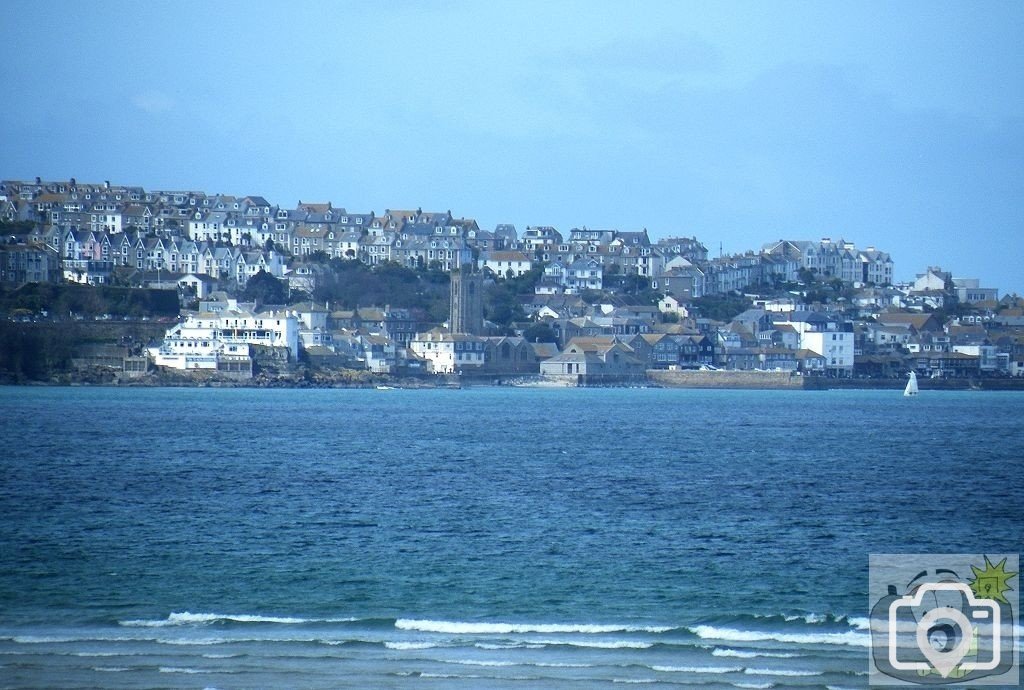 St Ives from the Towans