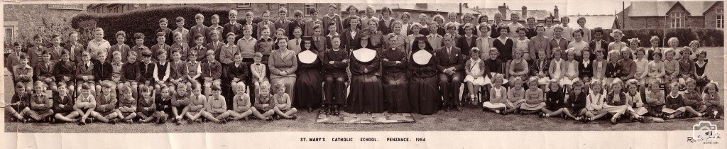 St Marys RC School 1954