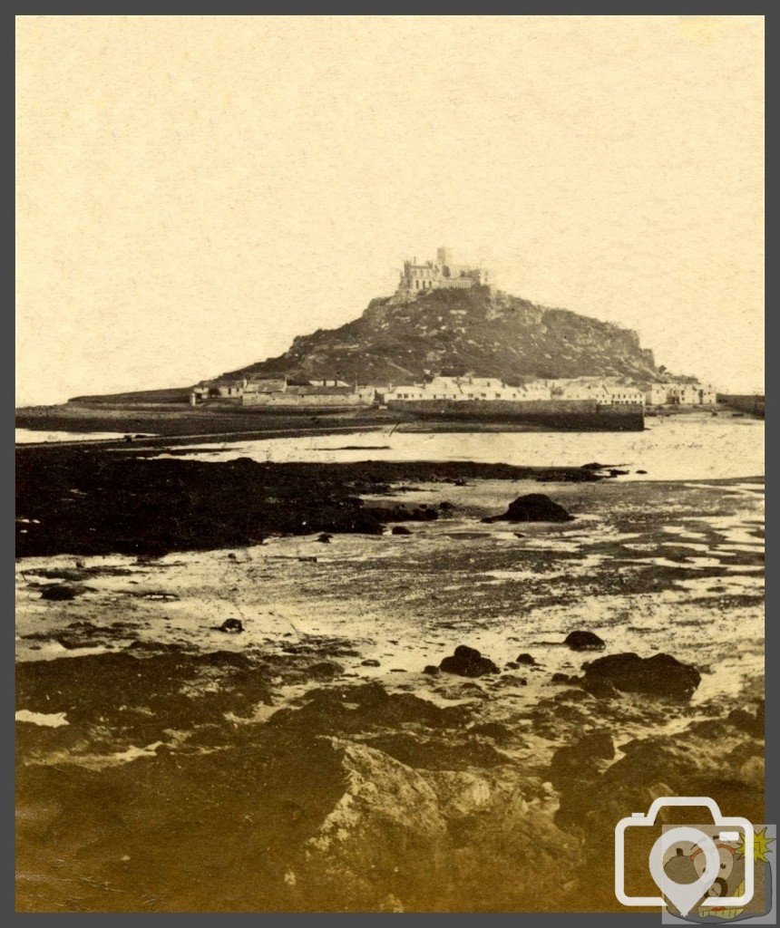 St Michael's Mount - c1865