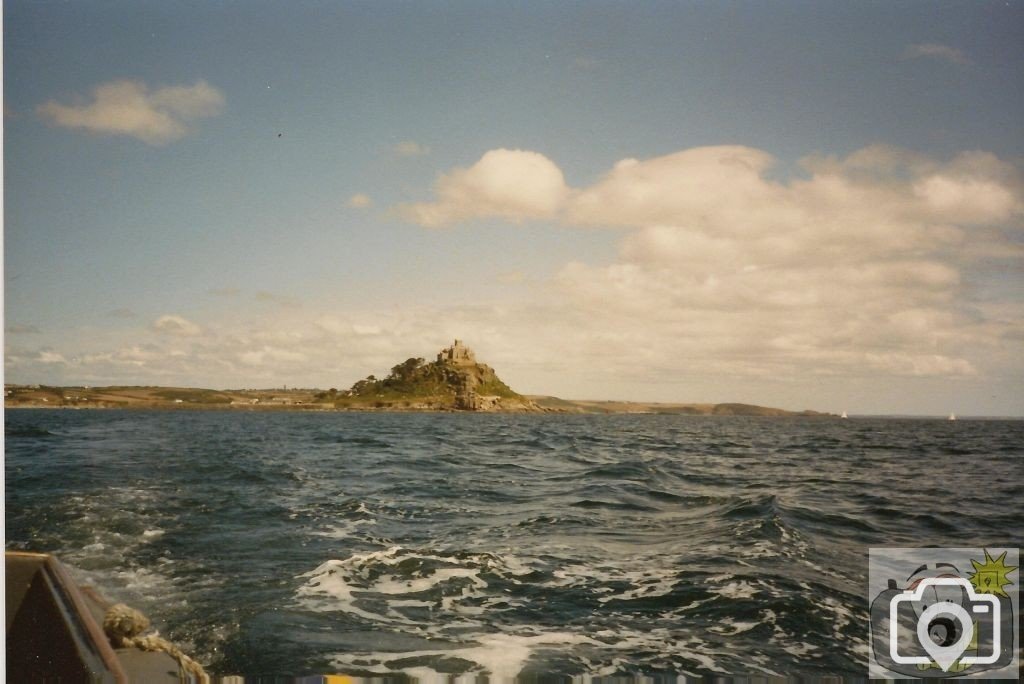 St. Michael's Mount from the sea