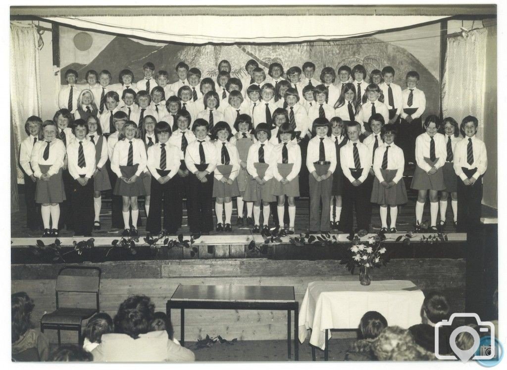 St Pauls School Choir 1978/1979