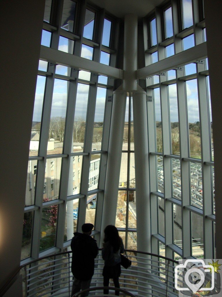 Stair window