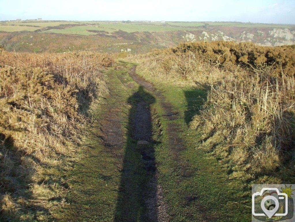 Sunday Outing, 17th Jan, 2010: Penberth Cove: long shadow