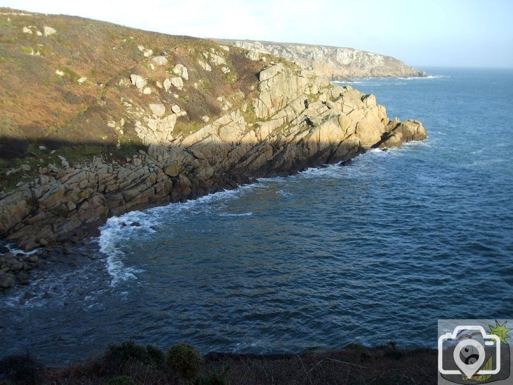 Sunday Outing, 17th Jan, 2010: Penberth Cove: view to Tater Dhu