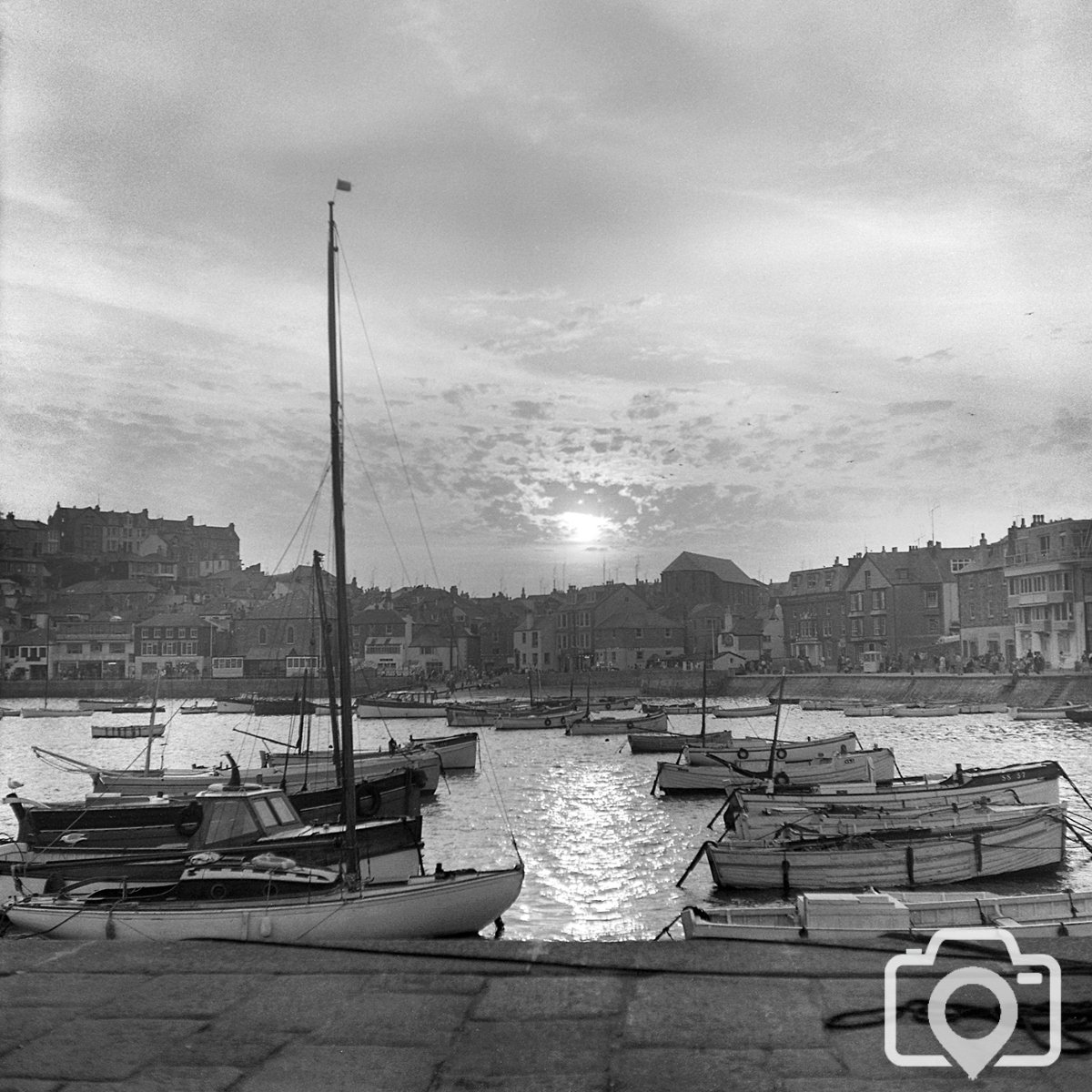 Sunset at St Ives - 1959